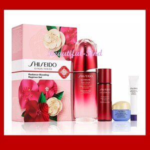 Shiseido Ultimune Radiance-Boosting Regimen Set ($229 Value) NIB
